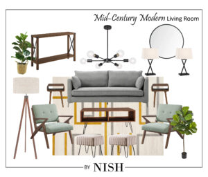 Mid-century Modern Moodboard