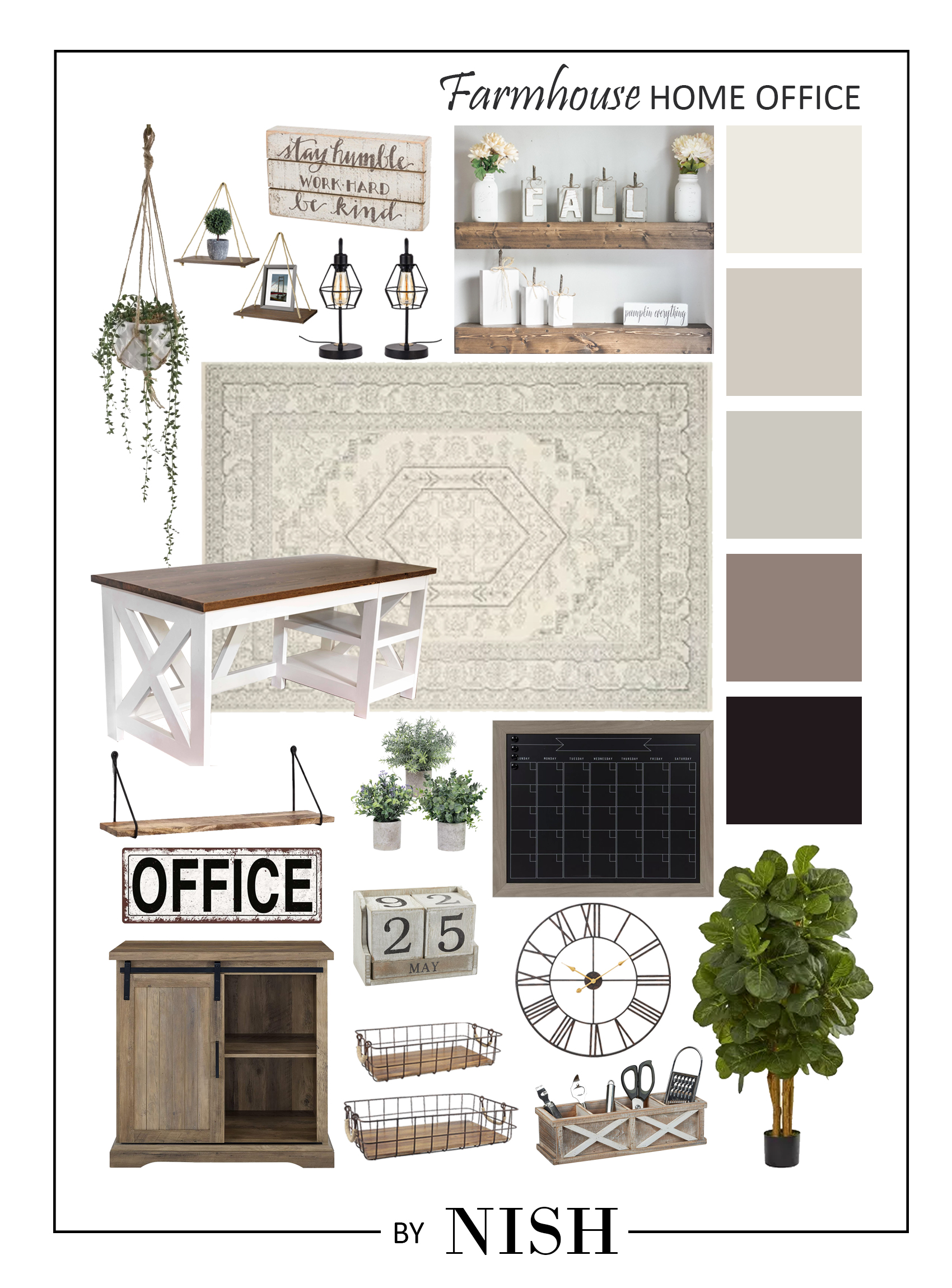 Modern Farmhouse Interior Design - Farmhouse Interiors - NISH