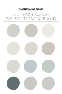Best SHERWIN WILLIAMS colors for south-facing rooms