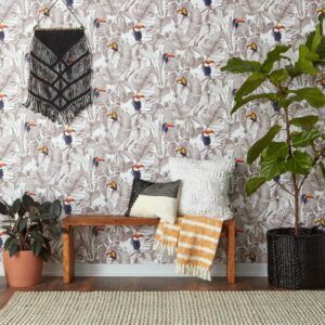 Hallway-Decor-Ideas-Floral-Imprints