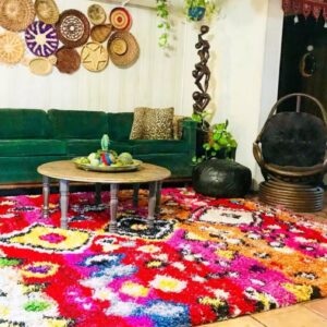 Moroccan-Shag-Tassel-Rug