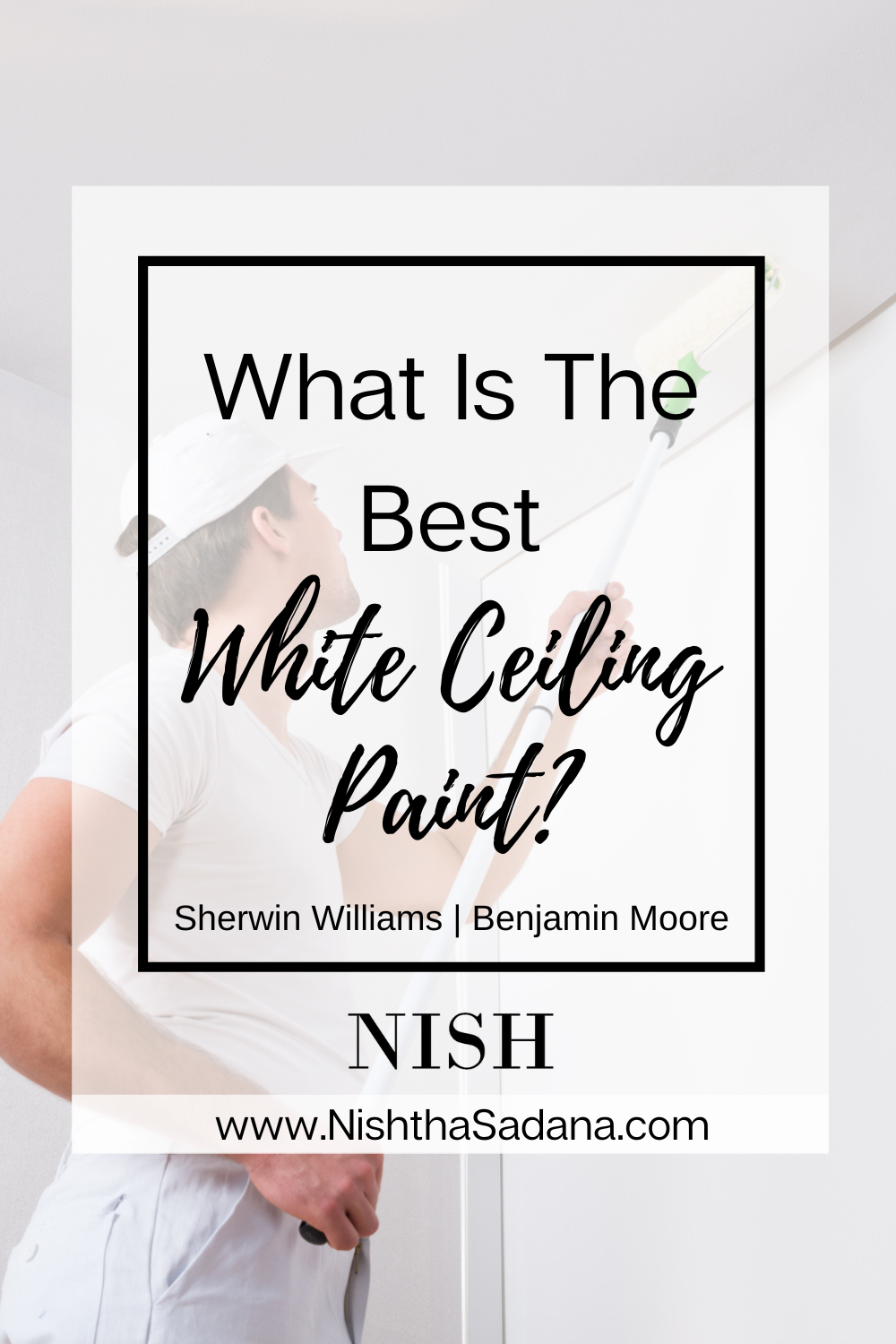 Best white for ceiling paint sales