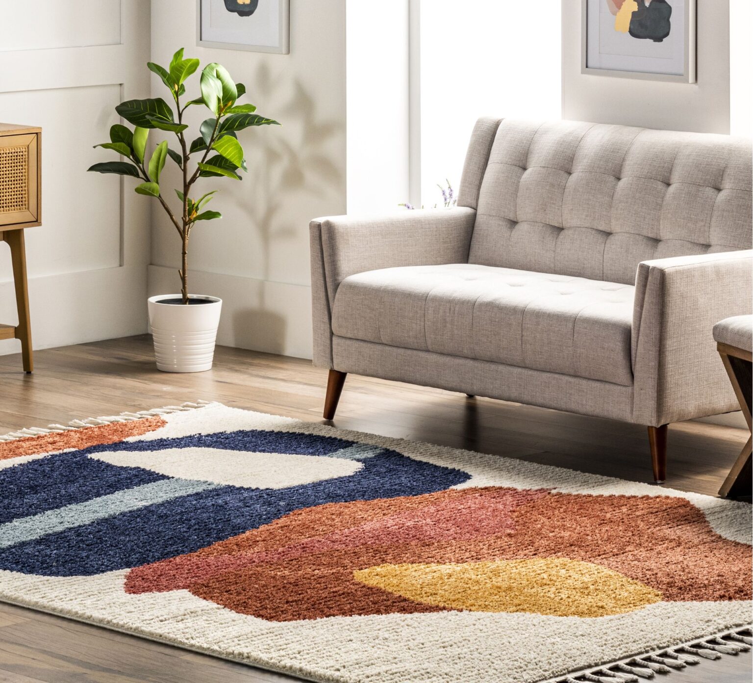 18 Gorgeous Mid-Century Modern Rugs For Your Home - NISH