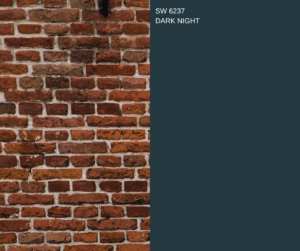 SW-DARK-NIGHT-Paint-colors-that-go-with-red-brick-house