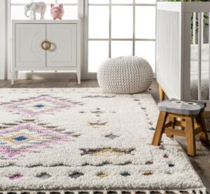 White-Scandinavian-Rug-Design