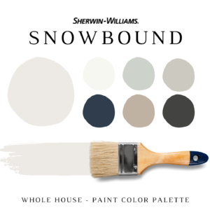 Sherwin Williams SNOWBOUND Color Palette
