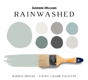 Sherwin Williams RAINWASHED Color Palette