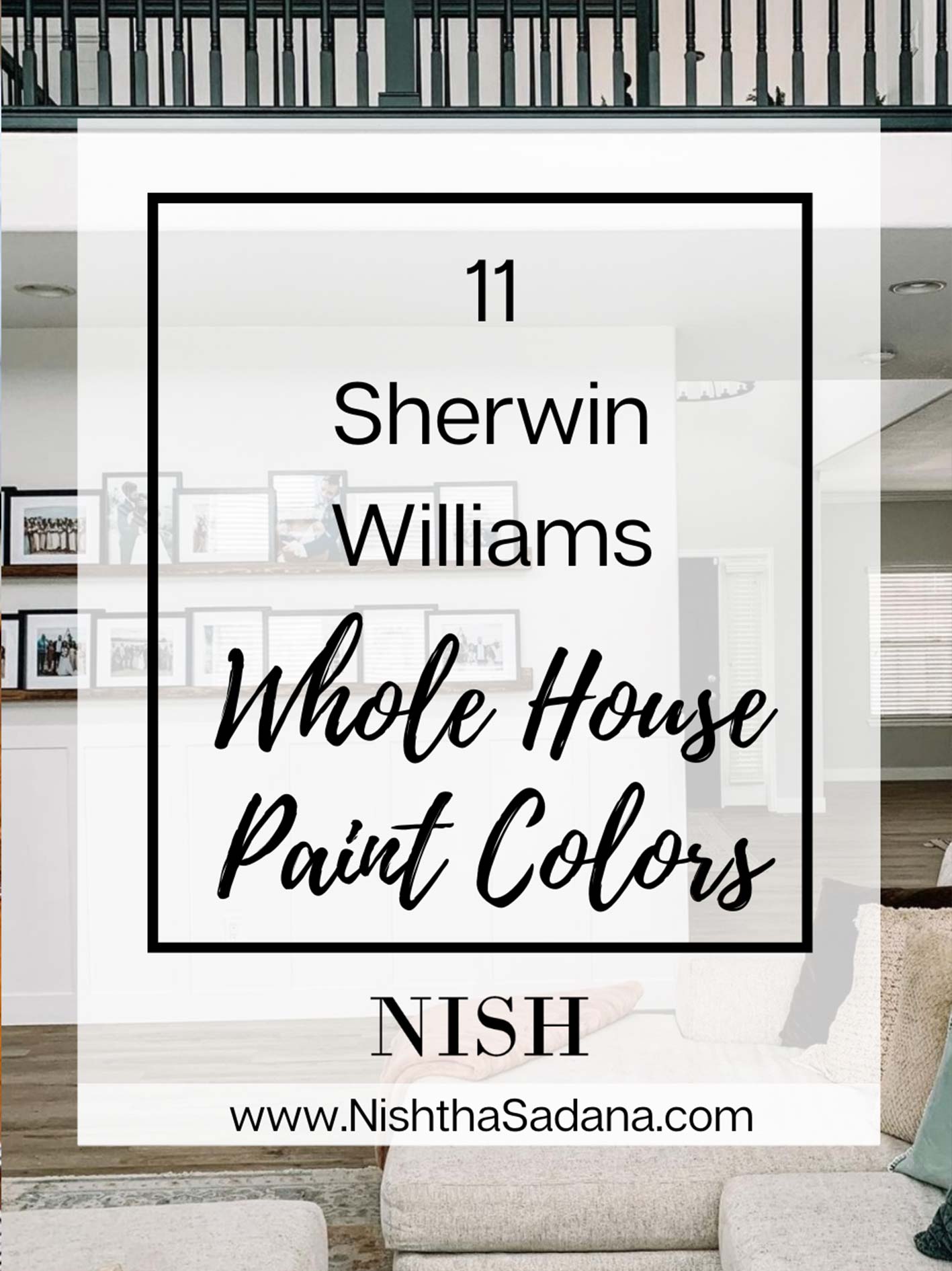 11 Sherwin Williams Whole House Paint Colors 