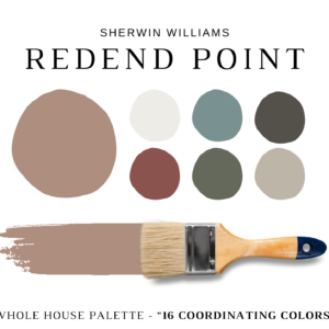 Sherwin Williams REDEND POINT Color Palette