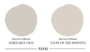 Sherwin-williams-taupe-of-the-morning-vs-agreeable-gray