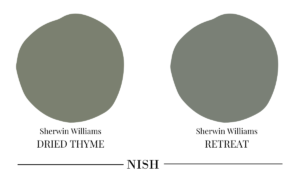 Sherwin-williams-retreat-vs-dried-thyme