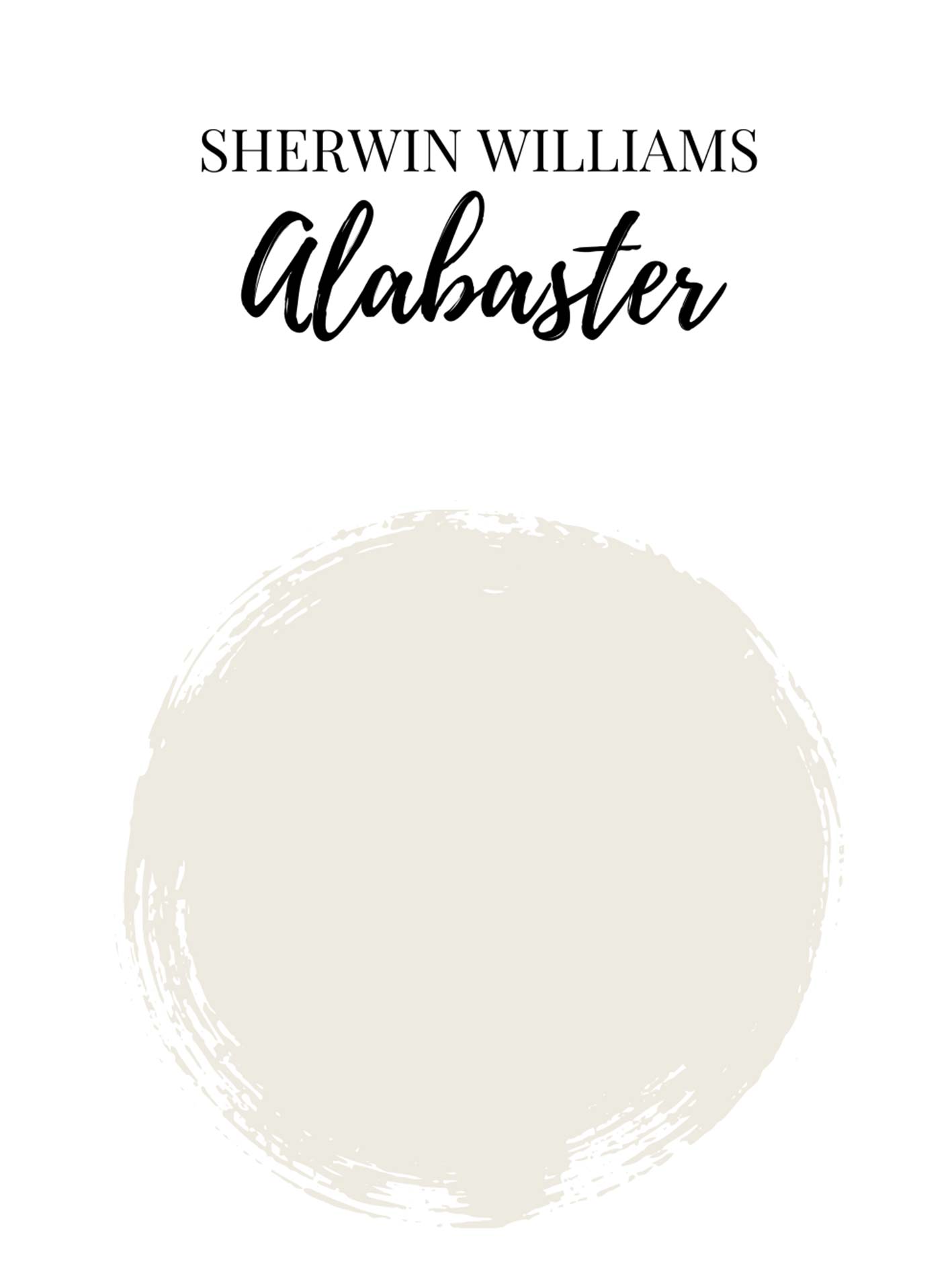 Sherwin Williams Alabaster SW 7008 Color Review - NISH