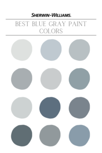 Best SHERWIN WILLIAMS blue gray Paint Colors