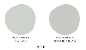 Sherwin-williams-sea-salt-vs-silver-strand