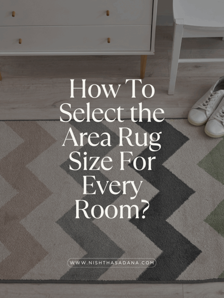 area rug size for every room