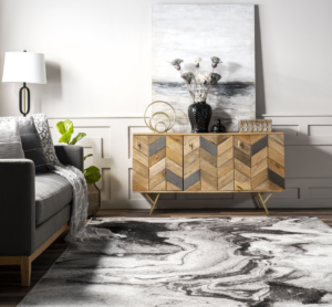 gray-rug-for-teal-couch