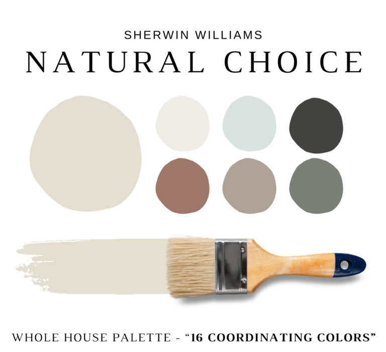 Sherwin Williams NATURAL CHOICE Color Palette