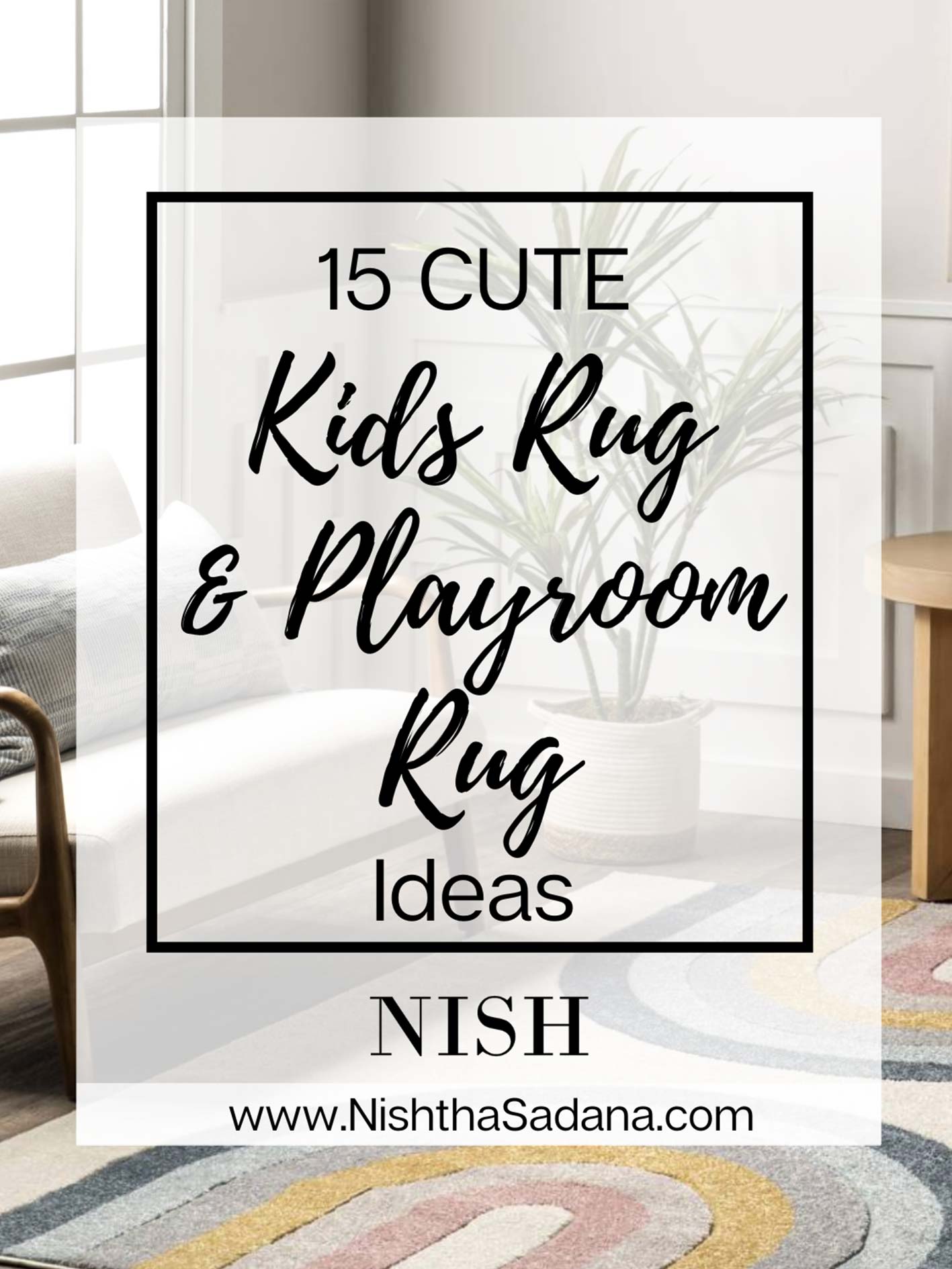 15 Cute Playroom Rugs or Kids Rug Ideas - NISH