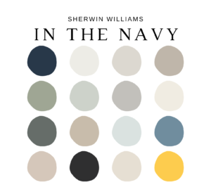 Sherwin Williams IN THE NAVY
