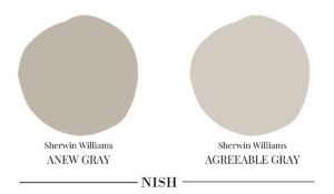 Sherwin-williams-agreeable-gray-vs-anew-GRAY