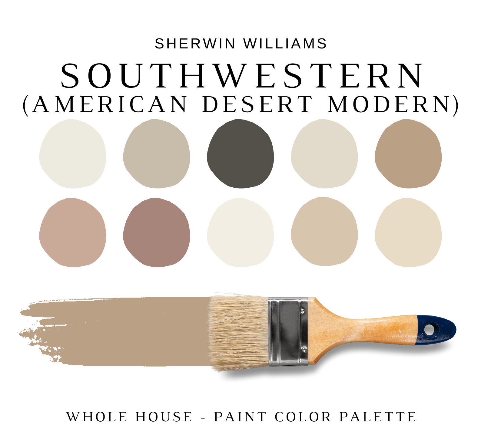 Sherwin Williams AMERICAN SOUTHWEST Color Palette - NISH