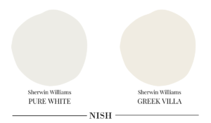 Sherwin-williams-greek-villa-vs-pure-white