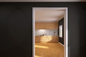 colors that go with honey oak