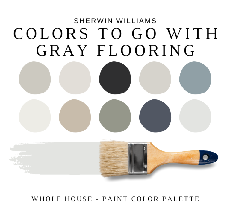 Sherwin Williams GRAY HARDWOOD Colors
