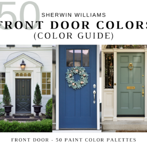 Sherwin Williams FRONT DOOR Colors