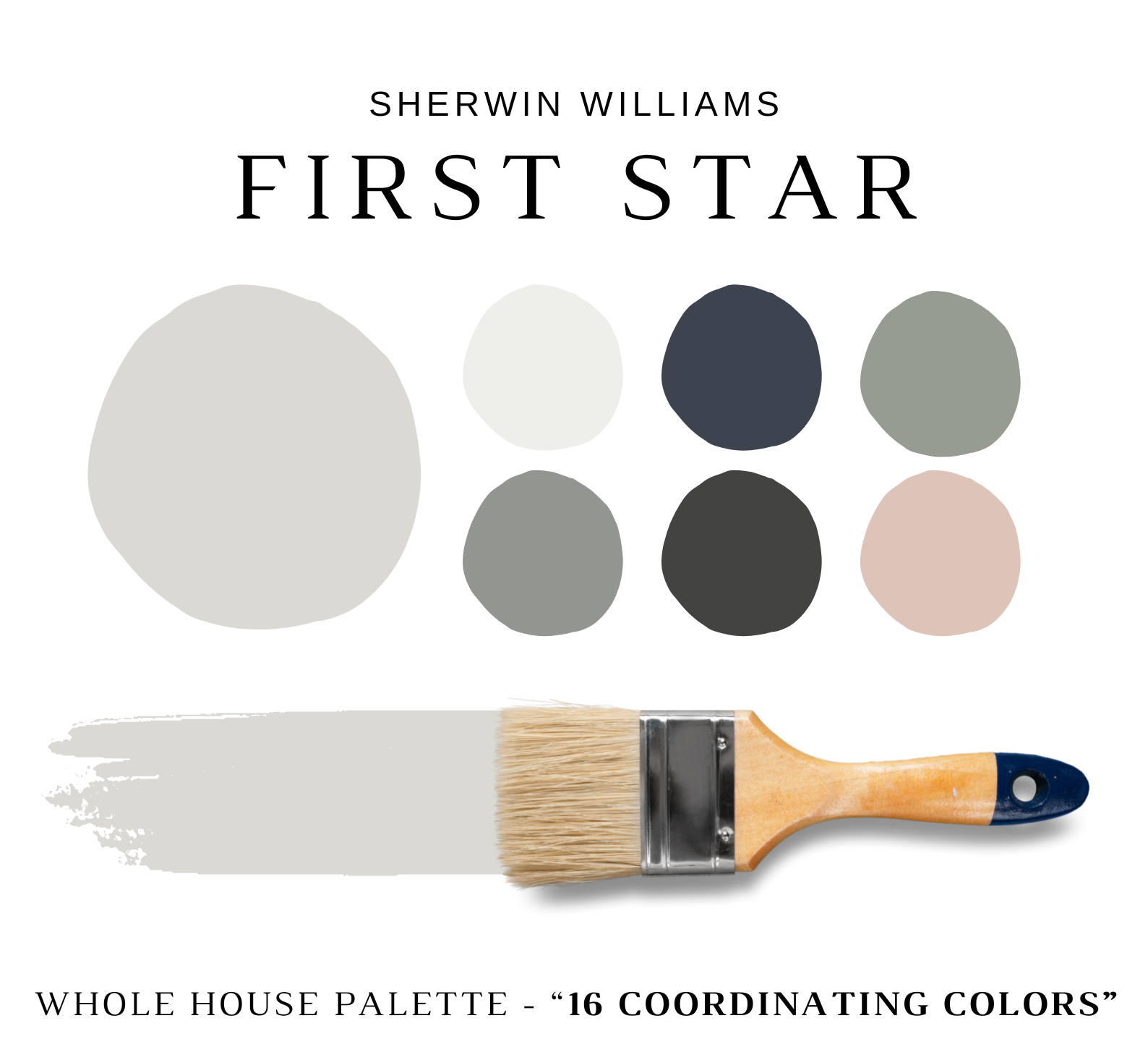 Sherwin Williams FIRST STAR Color Palette