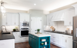 sw-intense-teal-kitchen-cabinets