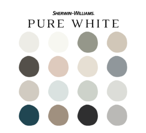 pure white by sherwin williams