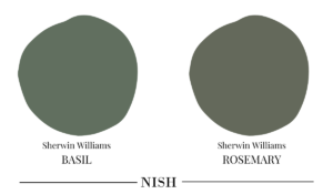Sherwin-williams-rosemary-vs-basil