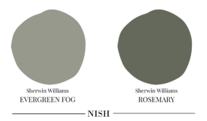 Sherwin-williams-rosemary-vs-evergreen-fog