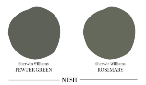 Sherwin-williams-rosemary-vs-pewter-green
