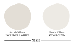 Sherwin-williams-snowbound-vs-incredible-white
