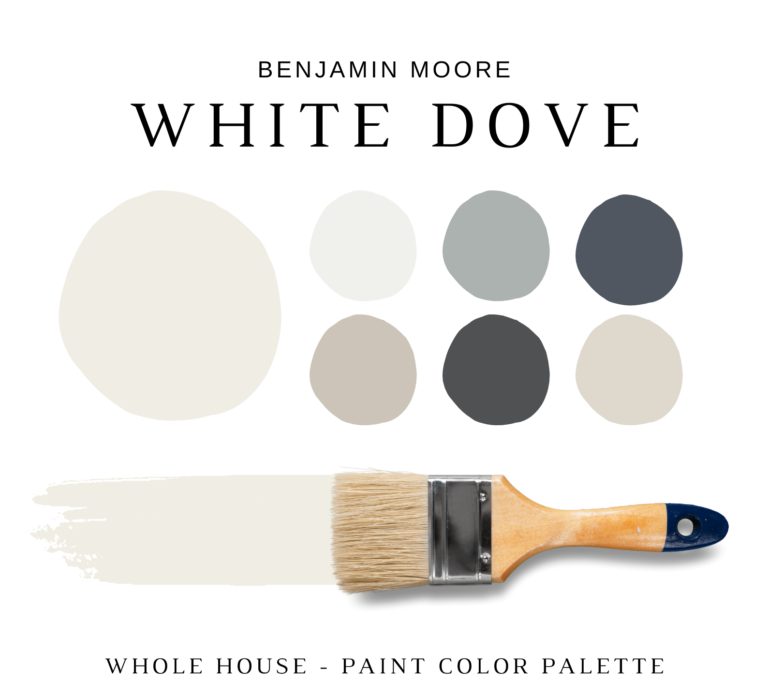 Benjamin Moore WHITE DOVE