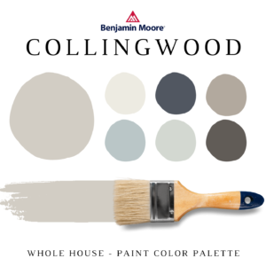 Benjamin Moore COLLINGWOOD Color Palette
