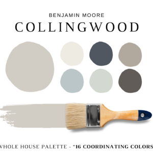 Benjamin Moore COLLINGWOOD Color Palette