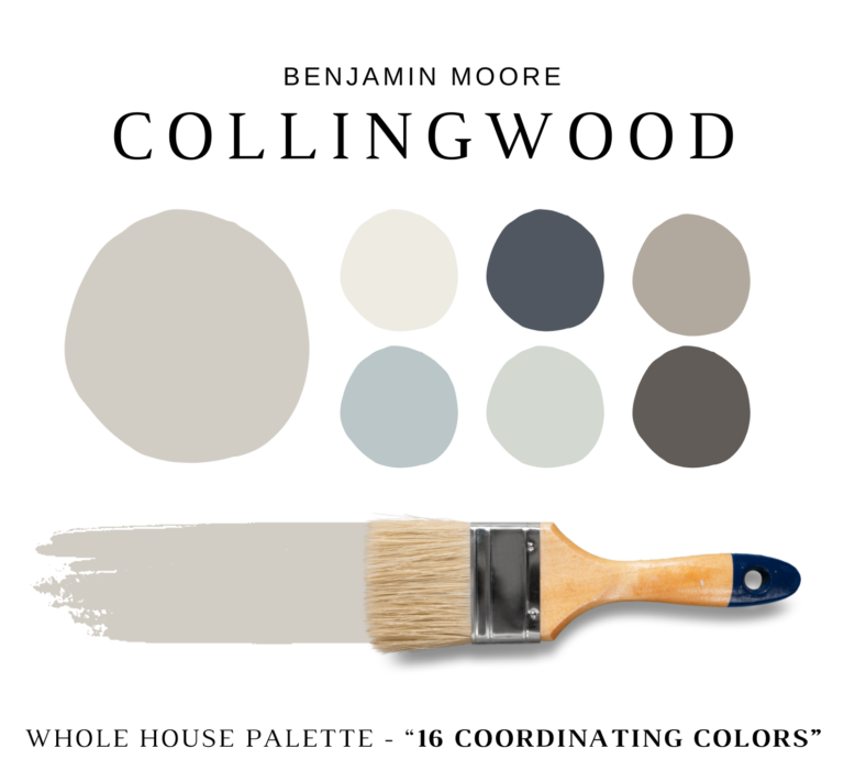 Benjamin Moore COLLINGWOOD Color Palette