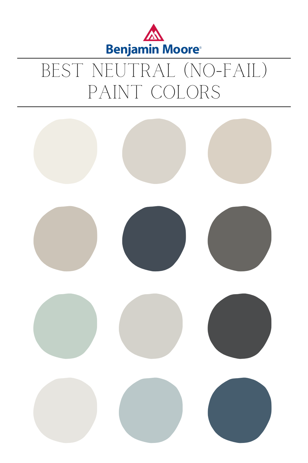 12 BEST Benjamin Moore Neutral Paint Colors - NISH