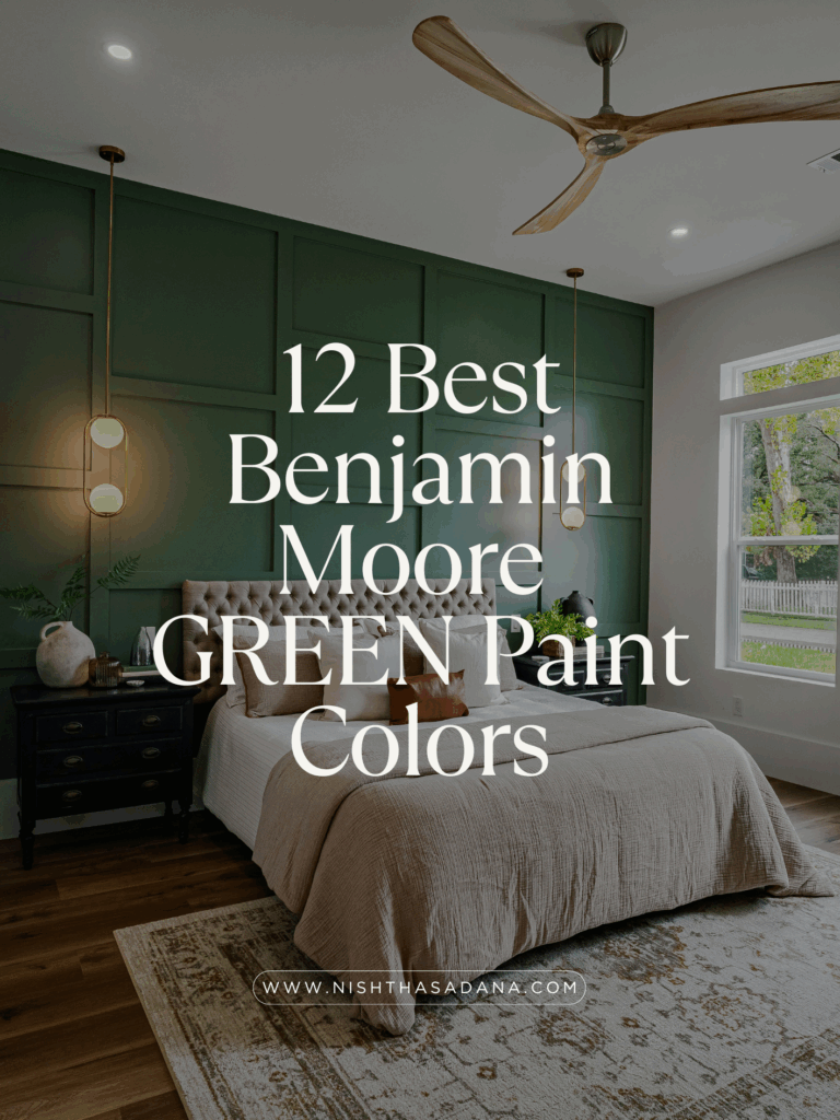 benjamin moore GREEN paint colors