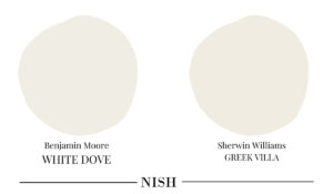 Benjamin-Moore-White-Dove-vs-greek-villa