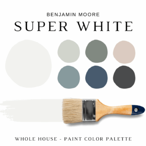 Benjamin Moore SUPER WHITE