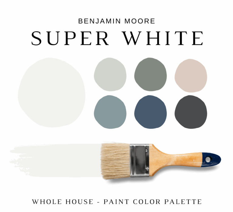 Benjamin Moore SUPER WHITE