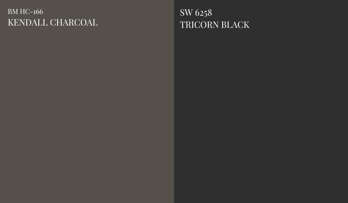 Benjamin Moore Kendall Charcoal HC-166: Everything You Need To Know - NISH
