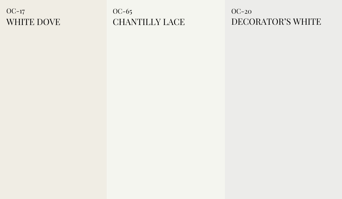 Benjamin Moore Chantilly Lace OC-65: Everything You Need To Know - NISH