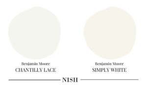 Benjamin-Moore-chantilly-lace-VS-simply-white