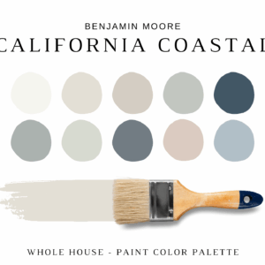 Benjamin Moore CALIFORNIA COASTAL Color Palette