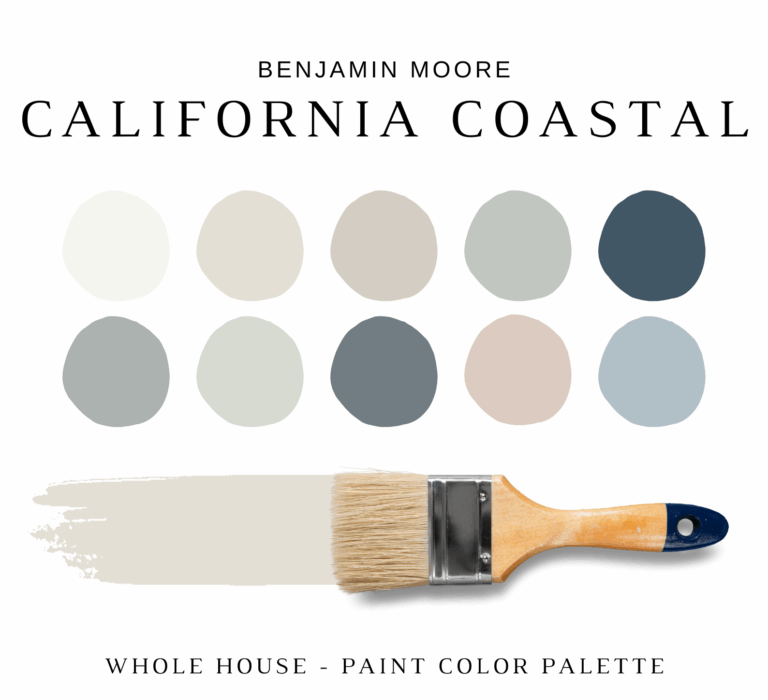 Benjamin Moore CALIFORNIA COASTAL Color Palette